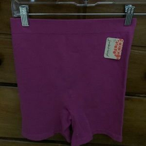 NWT Free People BIKE SHORT Pink size M/L